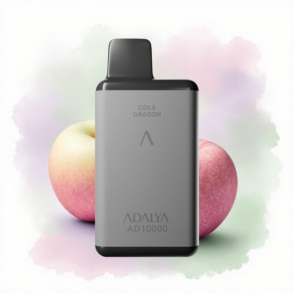 Adalya AD 10000 Puffs De Twee Appelen - 14 ml e-liquid 2 nicotine 650 mAh