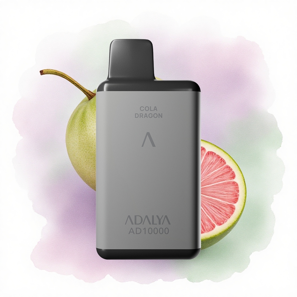 Adalya AD 10000 Puffs Hawaï Ruimtegrijs 650mAh 14ml