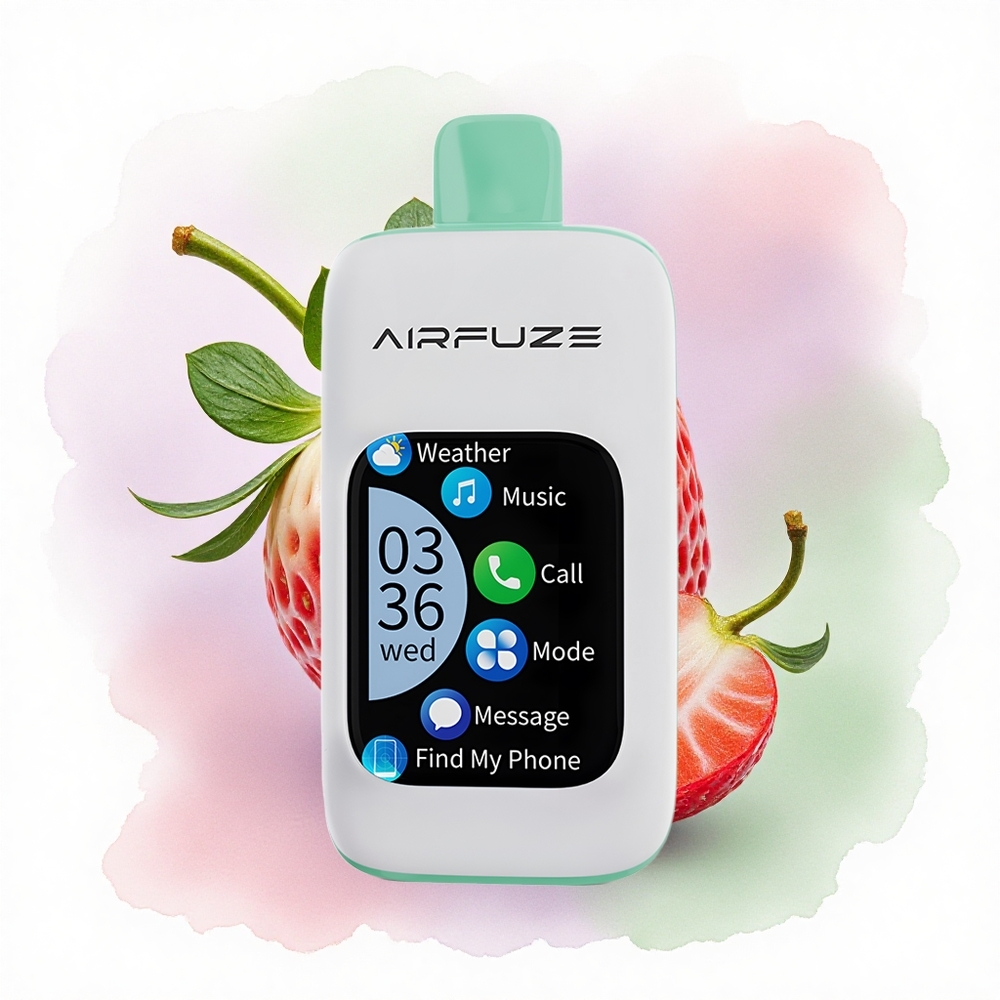AirFuze Smart 30000 Puffs Aardbeien Zomertijd 5 Nicotine 900mAh