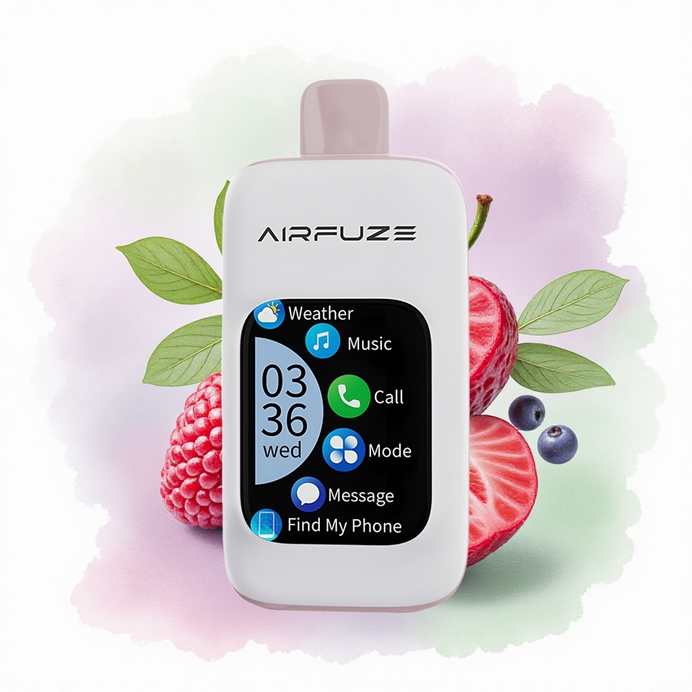 AirFuze Smart 30000 Puffs Bessenuitbarsting Smart 900mAh 5 Nicotine