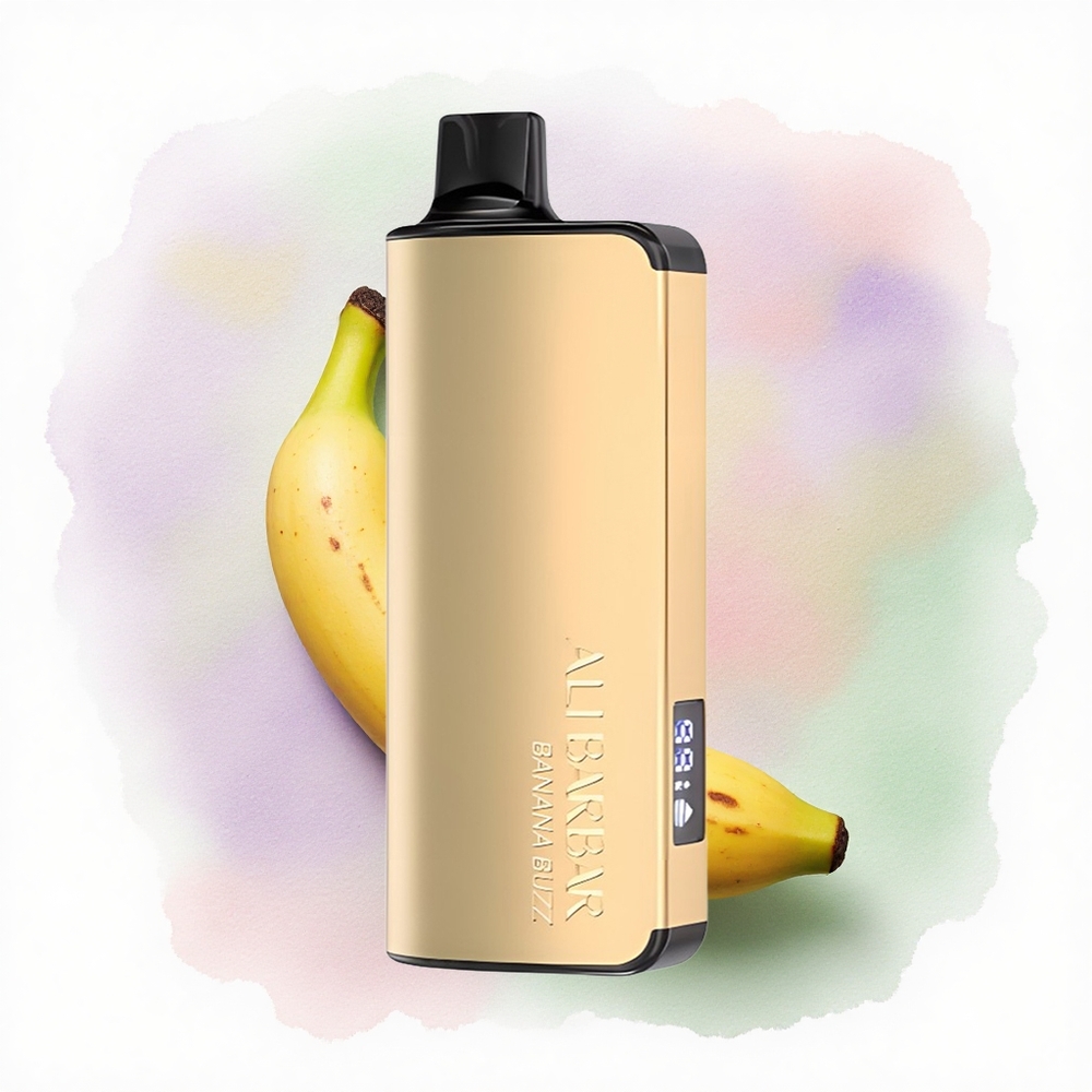 Alibarbar Ingot 9000 Puffs Banaanzoem 2350mAh 22ml