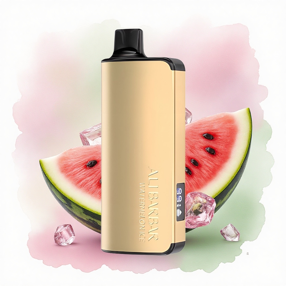 Alibarbar Ingot 9000 Puffs Watermeloenijs 2350mAh LED