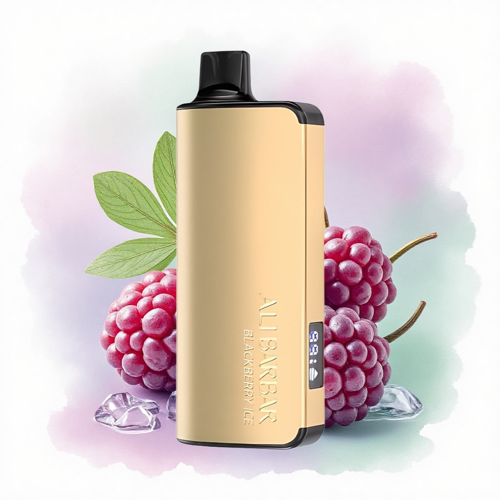 Alibarbar Ingot 9000 Puffs Zwarte Bes IJs 2350mAh 22ml