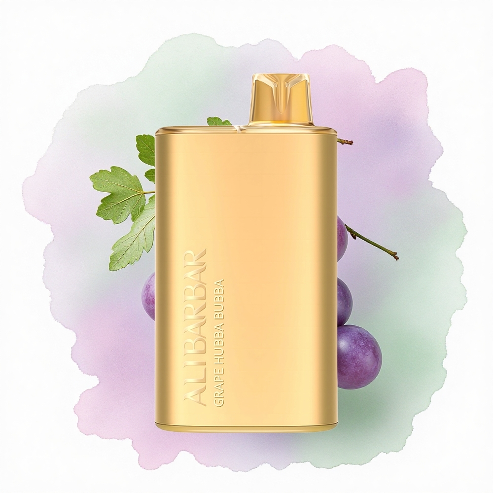 Alibarbar Rich 8000 Puffs Druiven Hubba Bubba 2000 mAh 20ml