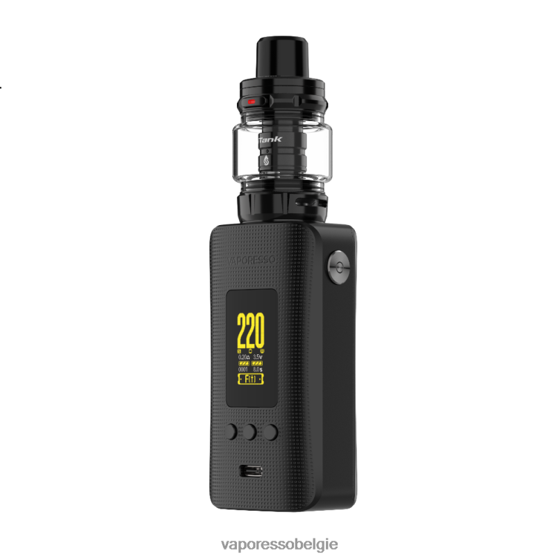 Vaporesso GEN 200 (itank2) 082FR145 - Vaporesso Belgium zwart