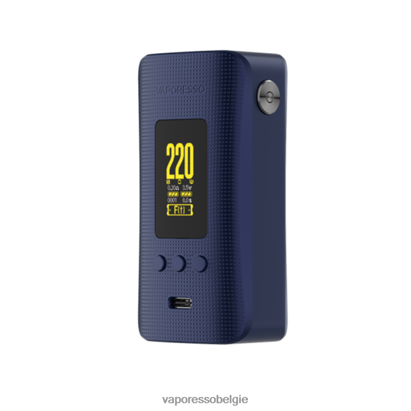 Vaporesso GEN 200 mod 082FR249 - Vaporesso Vape Kopen middernacht blauw