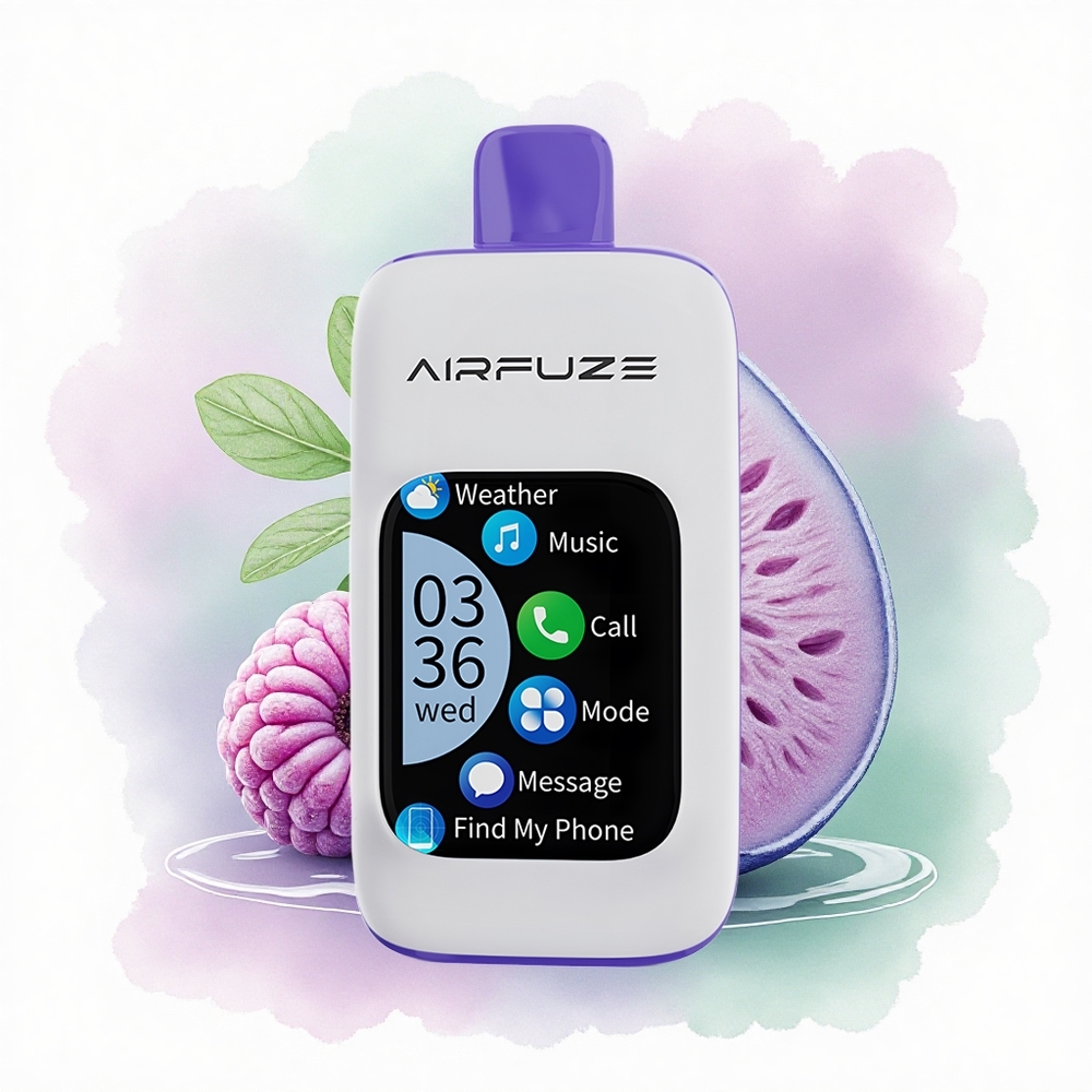 AirFuze Smart 30000 Puffs Blauwe Framboos IJs met 5% nicotine en 900mAh