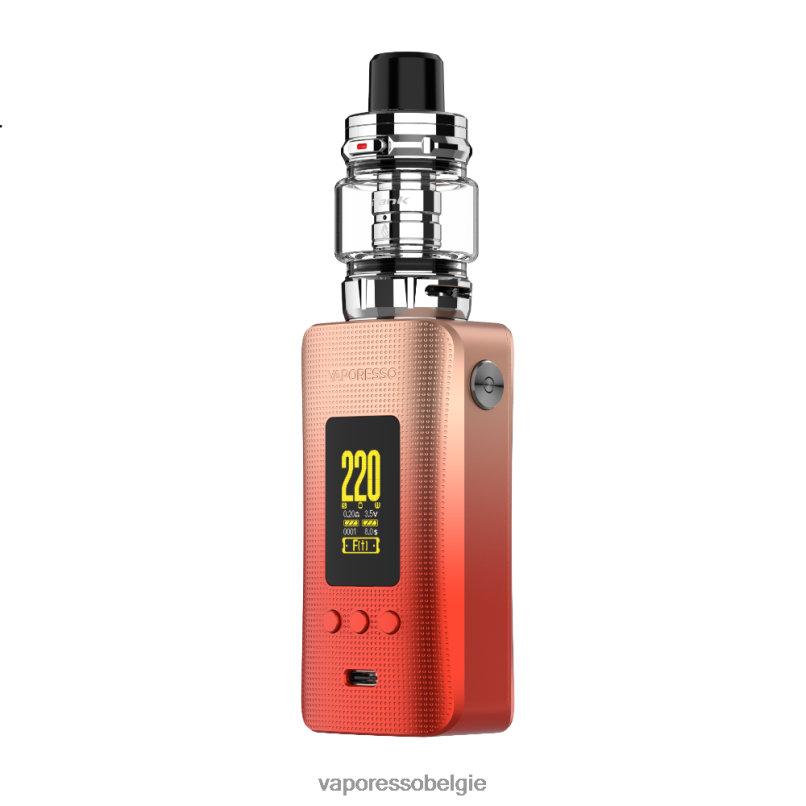 Vaporesso GEN 200 (itank2) 082FR143 - Vaporesso Vape België neon-oranje