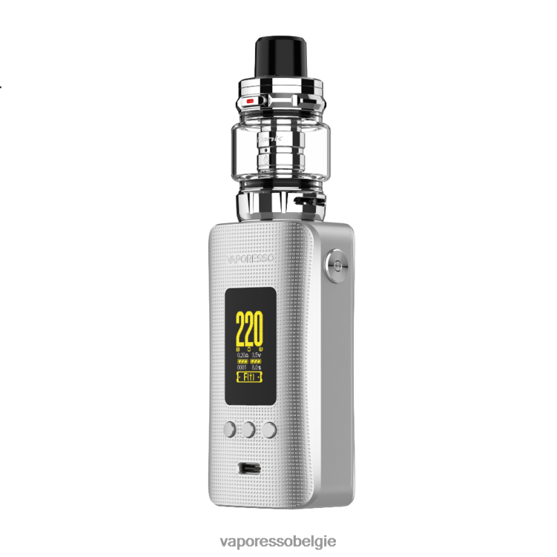 Vaporesso GEN 200 (itank2) 082FR147 - Vaporesso Vape Pen zilver